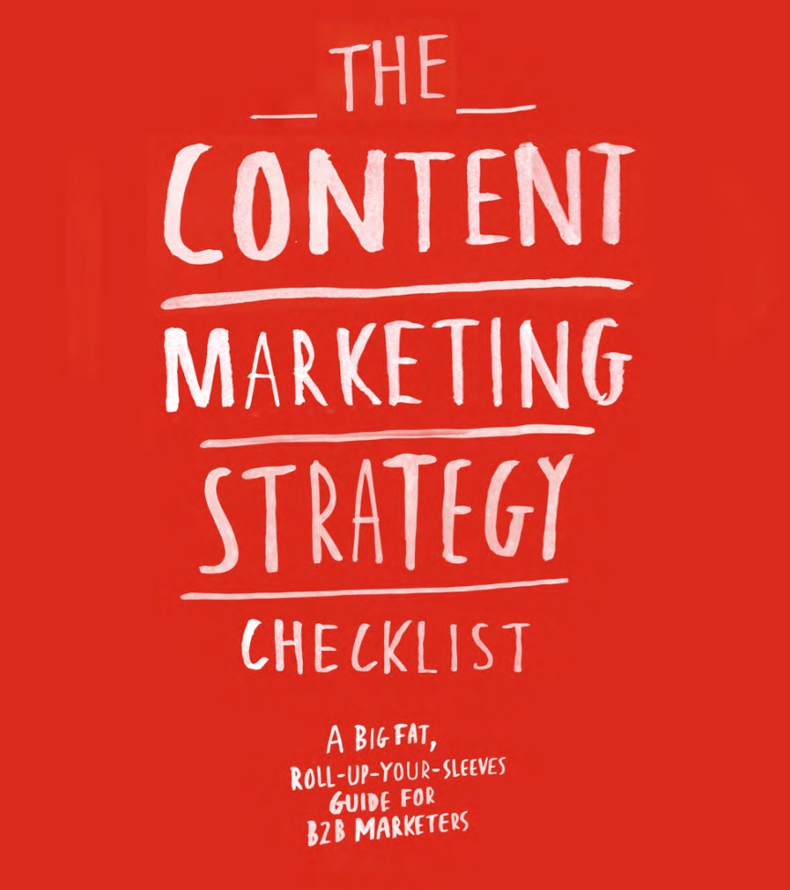 Checklist Content Marketing B2B Libro - Marketista